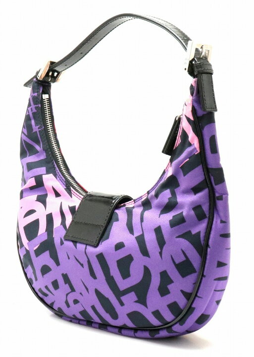 楽天市場】【バッグ】FENDI フェンディ ハンドバッグ 英字 柄 ナイロン 