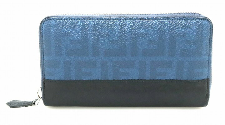 楽天市場】【財布】FENDI フェンディ ズッカ柄 ラウンドファスナー 長 