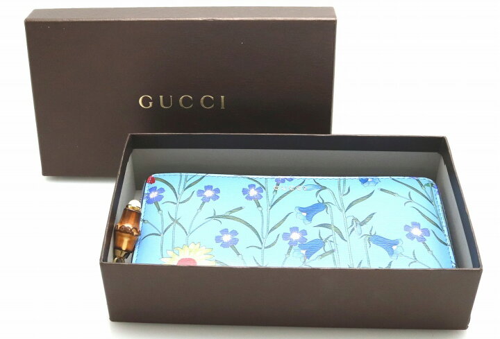 楽天市場】【財布】GUCCI グッチ ニムフェア ニューフローラ ジップ  