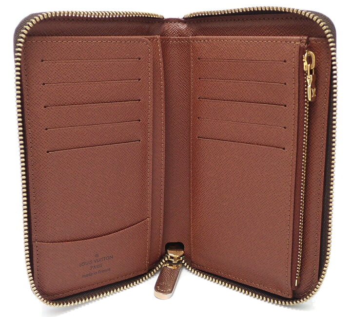 楽天市場】【財布】LOUIS VUITTON ルイ ヴィトン モノグラム ジッピー  