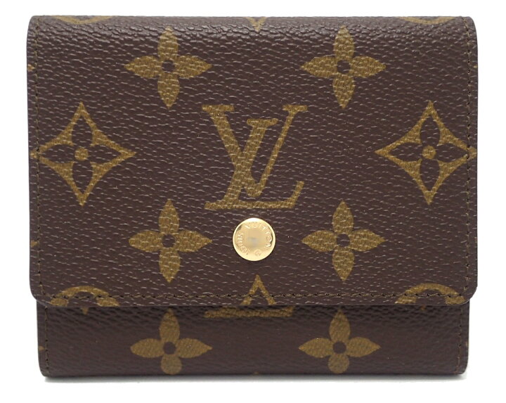 楽天市場】LOUIS VUITTON ルイ ヴィトン モノグラム 3つ折カードケース  