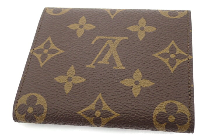 楽天市場】LOUIS VUITTON ルイ ヴィトン モノグラム 3つ折カードケース 