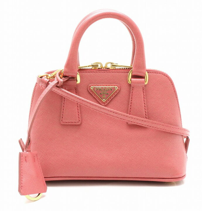 楽天市場】【バッグ】PRADA プラダ サフィアーノ LUX ハンドバッグ  
