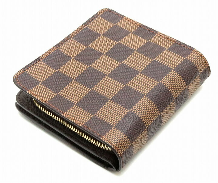 楽天市場】【財布】LOUIS VUITTON ルイ ヴィトン ダミエ コンパクト  