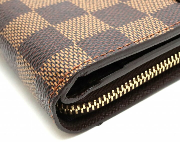 楽天市場】【財布】LOUIS VUITTON ルイ ヴィトン ダミエ コンパクト  
