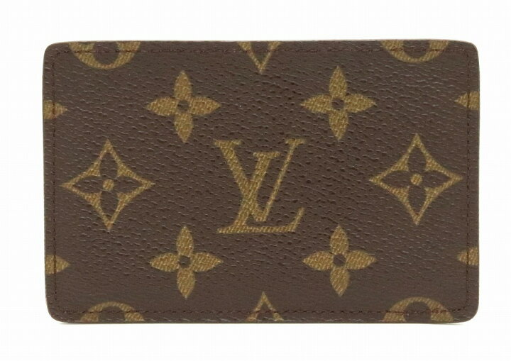 楽天市場】LOUIS VUITTON ルイ ヴィトン モノグラム カードケース 名刺  