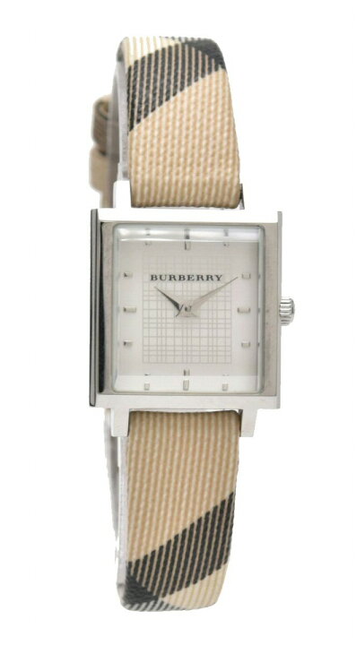 楽天市場】【ウォッチ】BURBERRY バーバリー ホワイト文字盤 チェック 