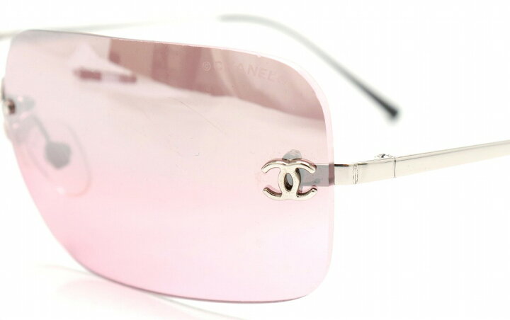 楽天市場】CHANEL シャネル サングラス ココマーク ピンク  