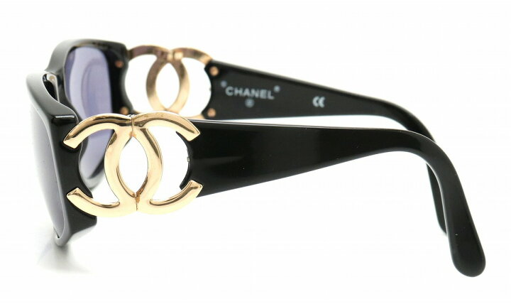 楽天市場】CHANEL シャネル サングラス ココマーク スモーク 黒 