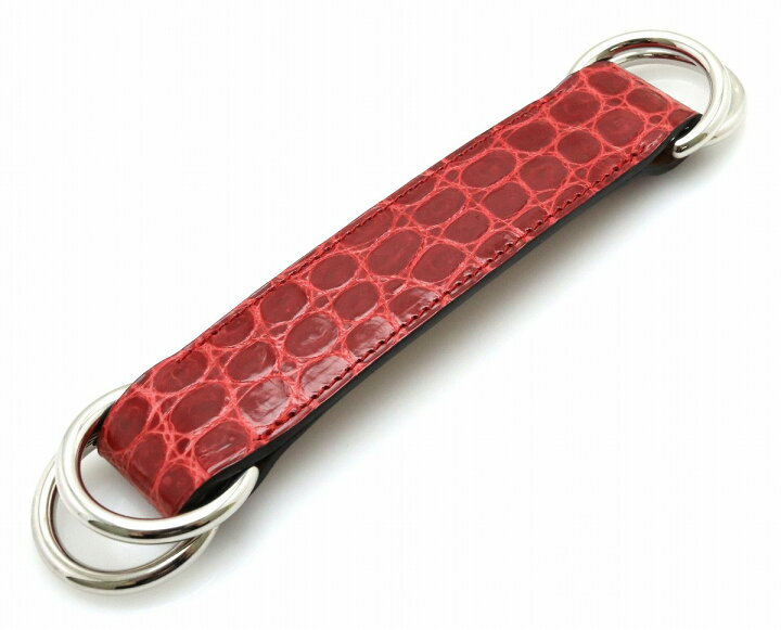 中古】美品 エルメス HERMES レディース クロコダイル スカーフベルト 