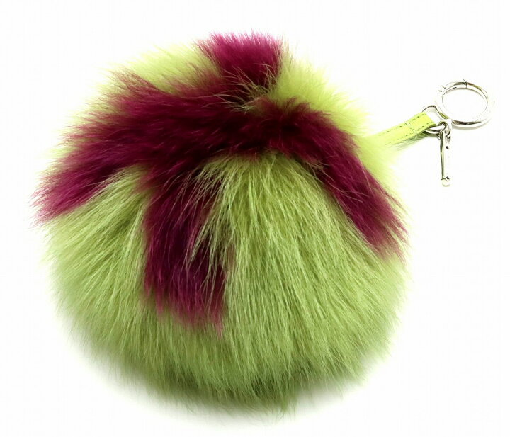 楽天市場】FENDI フェンディ ポンポン ファー バッグチャーム  
