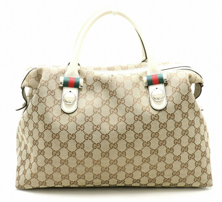 楽天市場】【バッグ】GUCCI グッチ GGキャンバス ボストンバッグ ミニ 