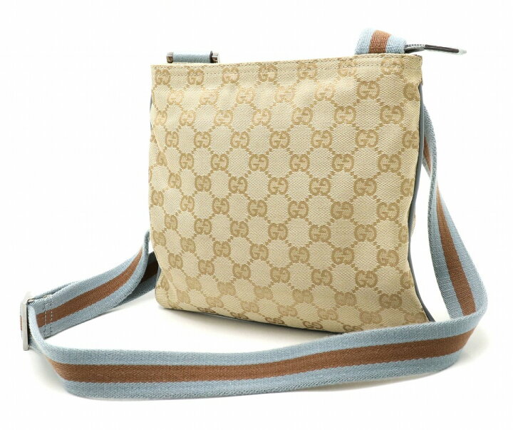 楽天市場】【バッグ】GUCCI グッチ GGキャンバス シェリー ウェビング 