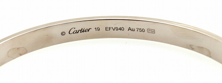 楽天市場】【ジュエリー】【新品仕上げ済】Cartier カルティエ LOVE ラブブレス オープンバングル #19 K18WG 750WG ホワイトゴールド ブレスレット バングル 【中古】【k】 : Blumin 楽天市場店 楽天市場】【ジュエリー】【新品仕上げ済】Cartier カルティエ LOVE ラブブレス オープンバングル #19 K18WG 750WG ホワイトゴールド ブレスレット バングル 【中古】【k】 : Blumin 楽天市場店