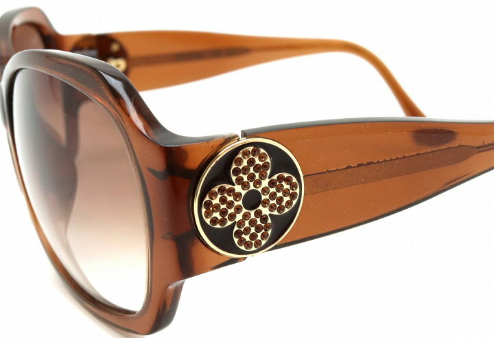 Louis Vuitton Ursula Strass Rhinestone Sunglasses Brown Gradient LOUIS VUITTON（ルイ・ヴィトン） ルイ ヴィトン ブラウン  main image 4