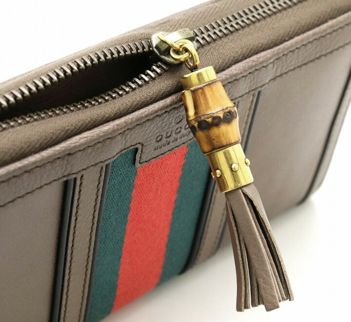 楽天市場】【財布】GUCCI グッチ シェリーライン バンブータッセル 