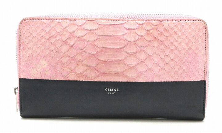 楽天市場】【財布】CELINE セリーヌ ラウンドファスナー 長財布  