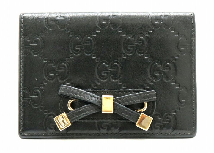 楽天市場】GUCCI グッチ グッチシマ レザー カードケース 名刺入れ  