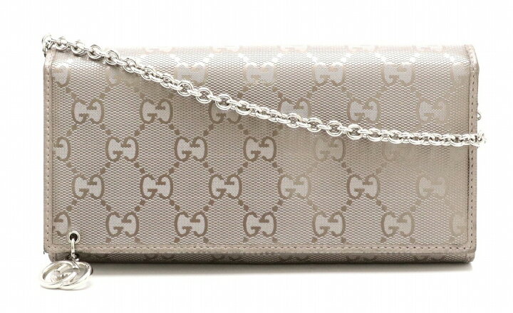 楽天市場】【財布】GUCCI グッチ GGインプリメ ウォレット チェーン  