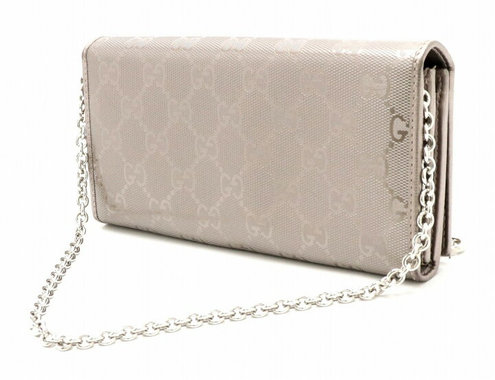 楽天市場】【財布】GUCCI グッチ GGインプリメ ウォレット チェーン 