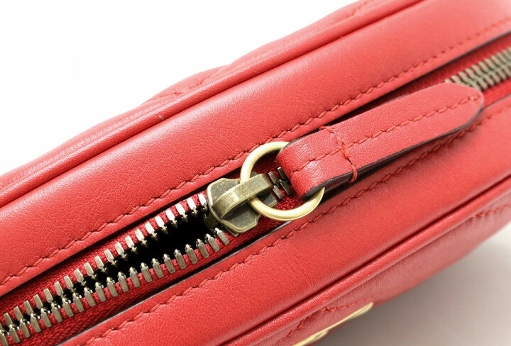 楽天市場】【未使用品】【バッグ】GUCCI グッチ GGマーモント ベルト  