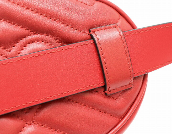 楽天市場】【未使用品】【バッグ】GUCCI グッチ GGマーモント ベルト  