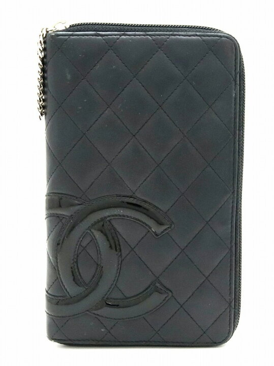 楽天市場】【財布】CHANEL シャネル カンボンライン ラウンド 