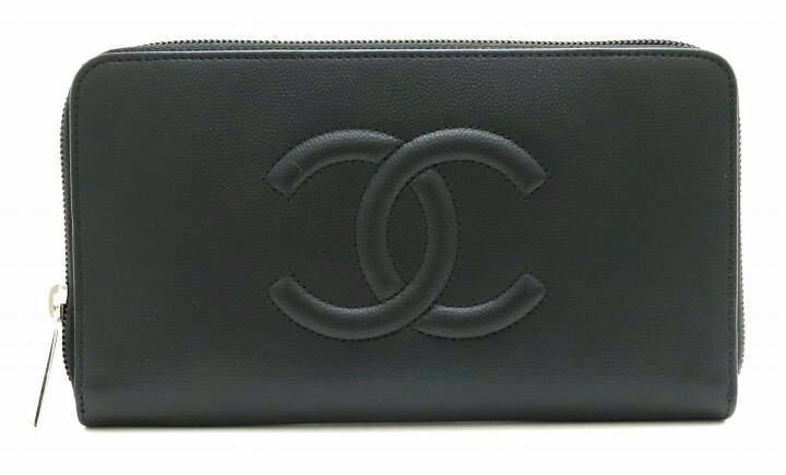 楽天市場】【財布】CHANEL シャネル ソフトキャビアスキン ココマーク  