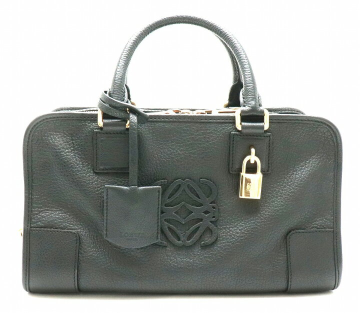 楽天市場】【バッグ】LOEWE ロエベ アマソナ28 レザー ハンドバッグ 