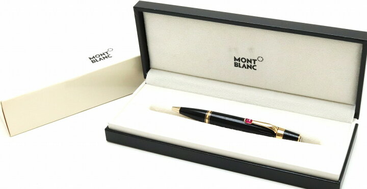楽天市場】MONTBLANC モンブラン ボエム ルージュ ボールペン 黒 