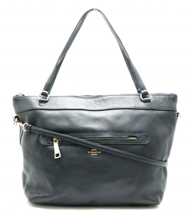 楽天市場】【バッグ】COACH コーチ ペブルド レザー テイラー トート  