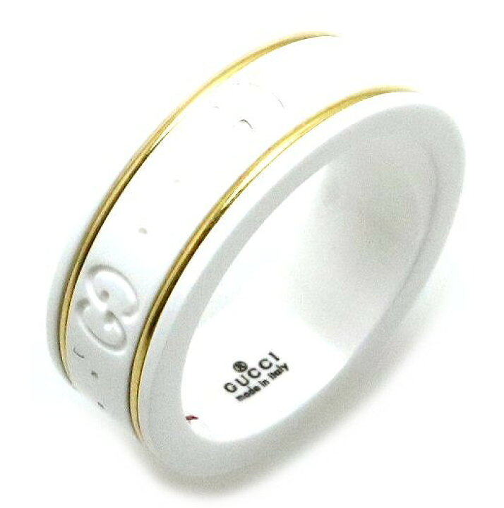 楽天市場】【ジュエリー】GUCCI グッチ アイコンリング GGリング 指輪 