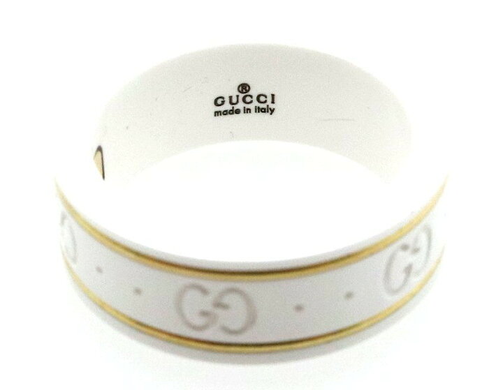 楽天市場】【ジュエリー】GUCCI グッチ アイコンリング GGリング 指輪  