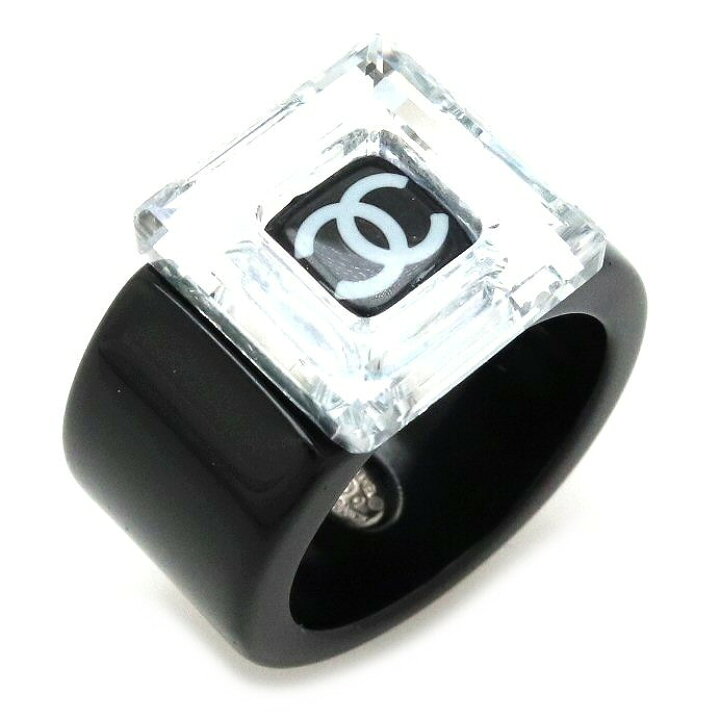 楽天市場】【ジュエリー】CHANEL シャネル スクエア ミラー リング  