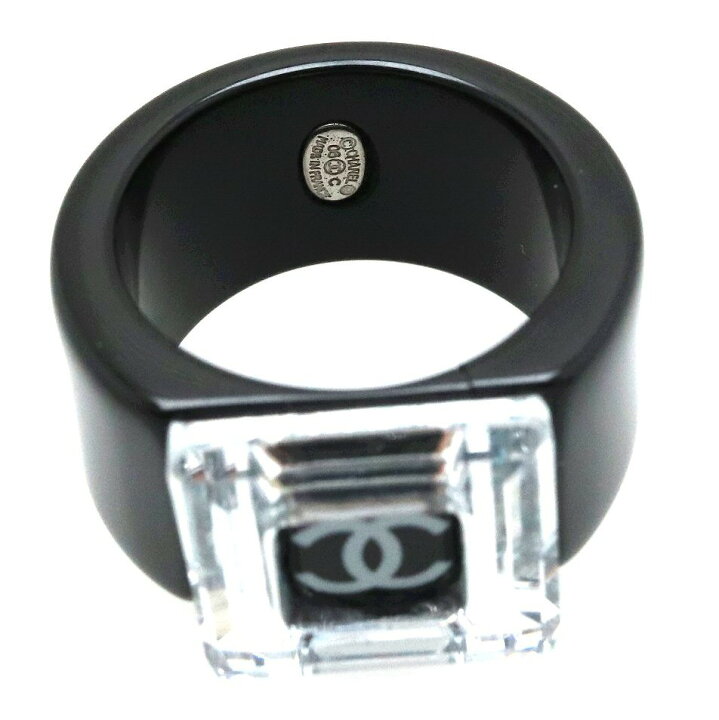 楽天市場】【ジュエリー】CHANEL シャネル スクエア ミラー リング 