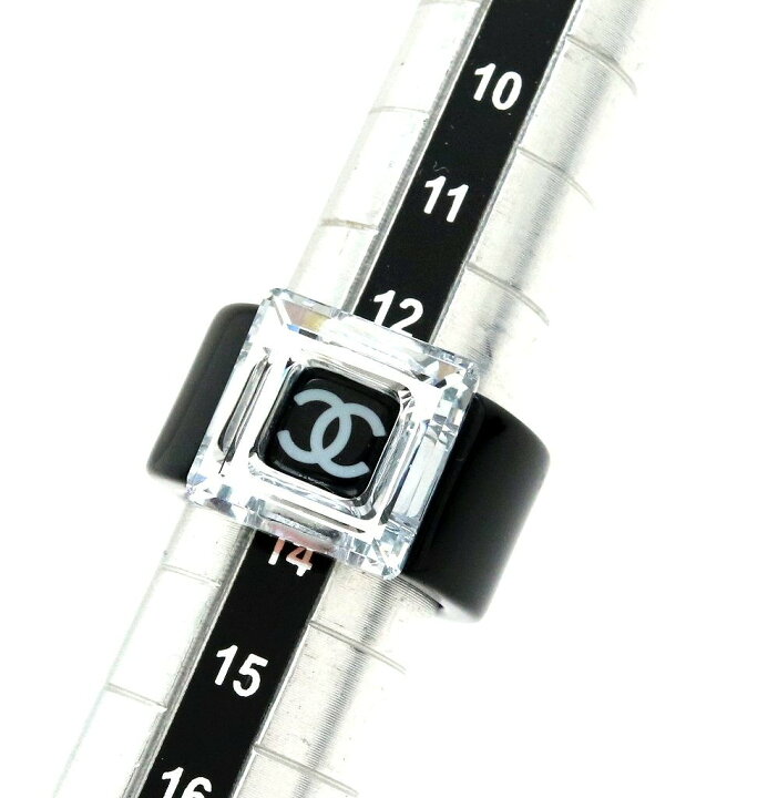 楽天市場】【ジュエリー】CHANEL シャネル スクエア ミラー リング 