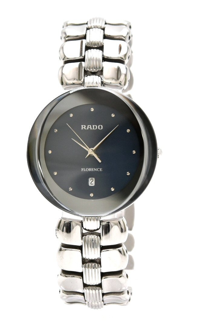 【ウォッチ】RADO ラドー フローレンス デイト ブルー文字盤 メンズ QZ クォーツ 腕時計 152.3716.4 【中古】【k】 |  Blumin 楽天市場店