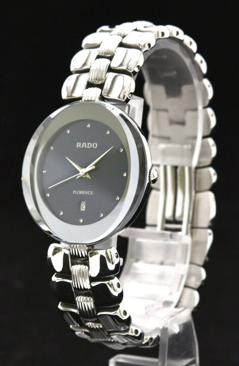 楽天市場】【ウォッチ】RADO ラドー フローレンス デイト ブルー文字盤 