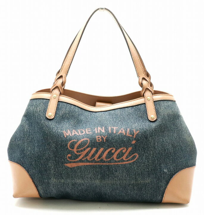 楽天市場】【バッグ】GUCCI グッチ デニム トートバッグ ショルダー  