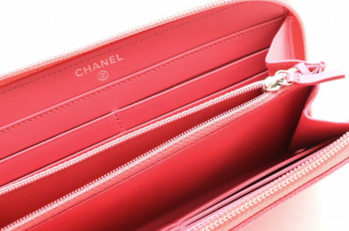 楽天市場】【未使用品】【財布】CHANEL シャネル キャビアスキン ココ 