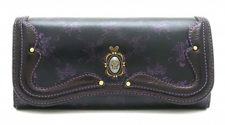 楽天市場】【財布】ANNA SUI アナ スイ アナスイ 2つ折 長財布 