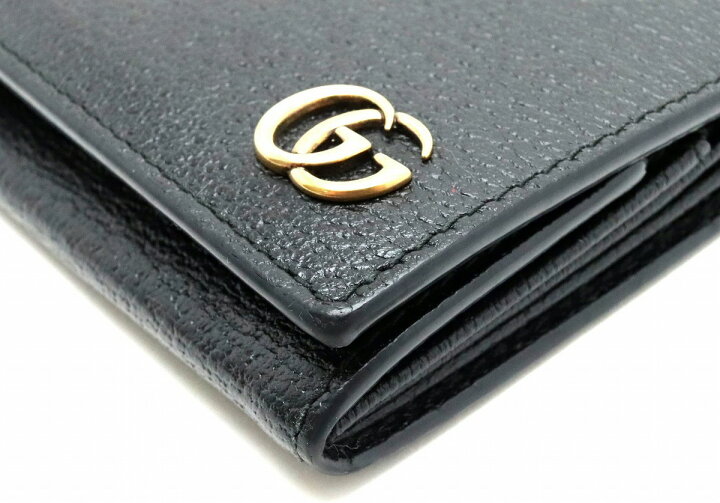 楽天市場】【財布】GUCCI グッチ GGマーモント 2つ折 長財布 札入れ 