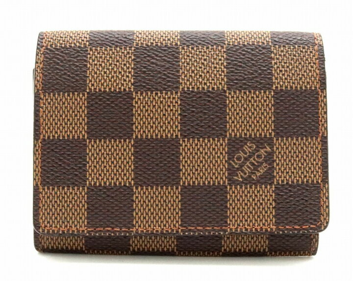 楽天市場】LOUIS VUITTON ルイ ヴィトン ダミエ アンヴェロップ カルト  