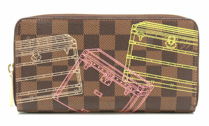 楽天市場】【財布】LOUIS VUITTON ルイ ヴィトン ダミエ トランク 