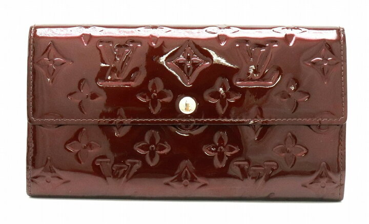 楽天市場】【財布】LOUIS VUITTON ルイ ヴィトン モノグラムヴェルニ 