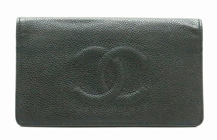 楽天市場】【財布】CHANEL シャネル キャビアスキン 長財布 ココマーク 