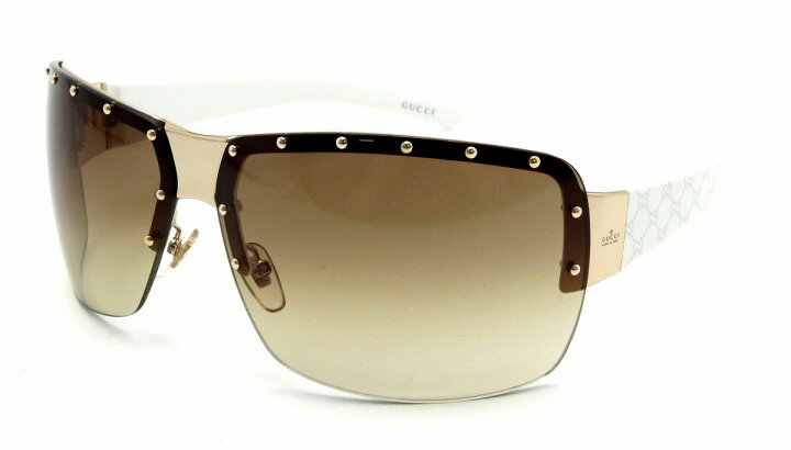 楽天市場】GUCCI グッチ GG ロゴ サングラス スタッズ ブラウン  