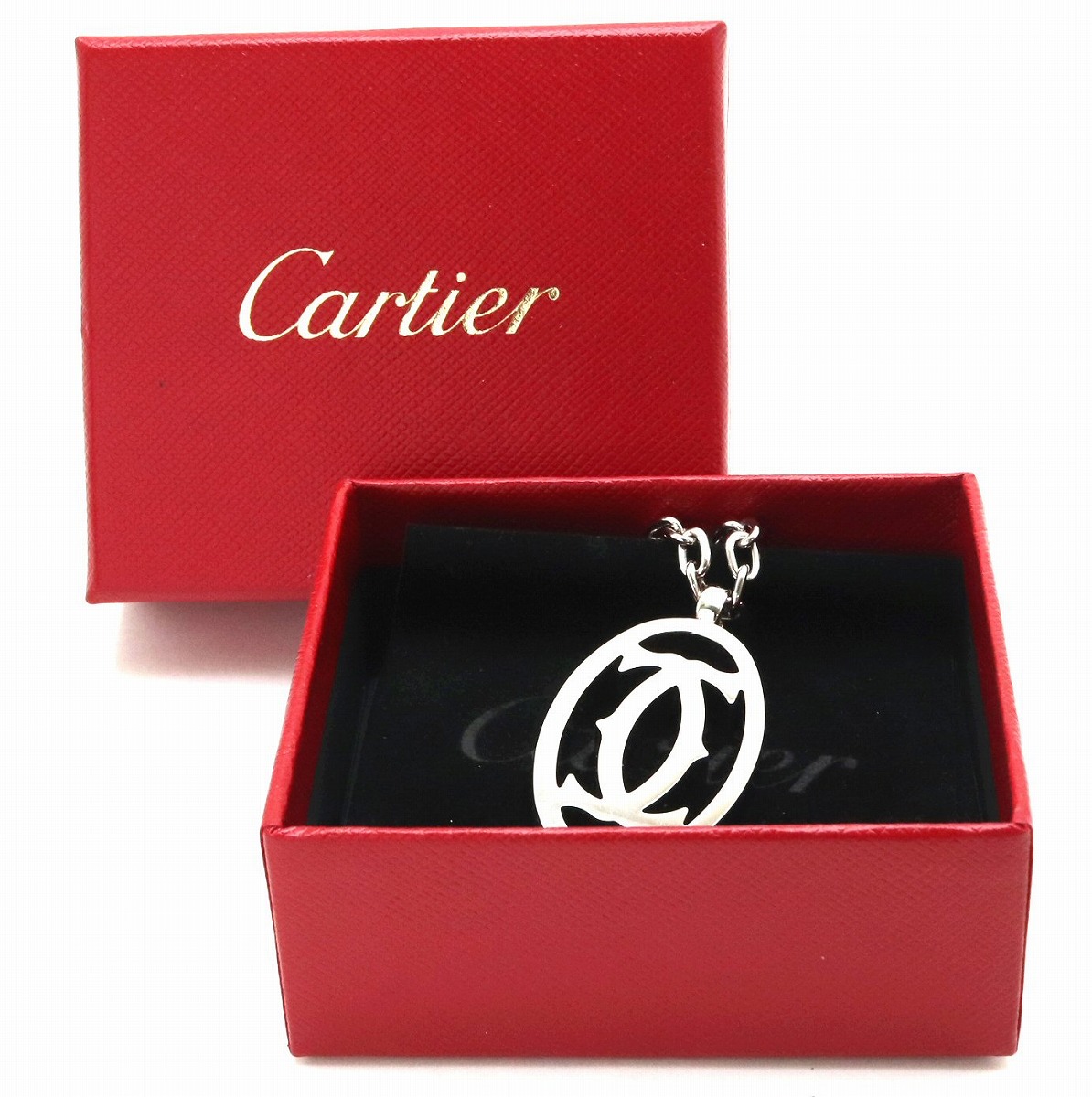 楽天市場】【新品未使用品】Cartier カルティエ ダブルC ダブルシー