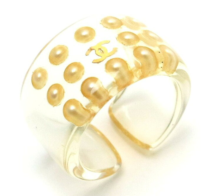 楽天市場】【ジュエリー】CHANEL シャネル ココマーク パール リング  