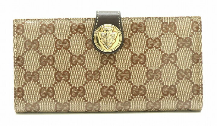 楽天市場】【財布】GUCCI グッチ GGクリスタル 2つ折長財布 Wホック  